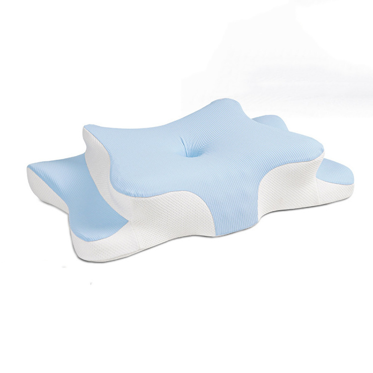 Customized Hollow Design Memory Foam Cervical Pillow for Neck & Shoulder Pain Relief