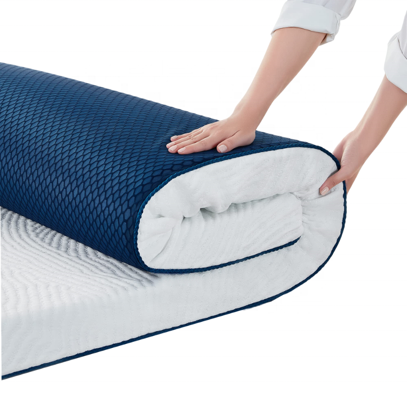 3 Inch Memory Foam Mattress Topper Full, Cooling Gel-Infused Swirl Memory Foam, Soft Bed Topper