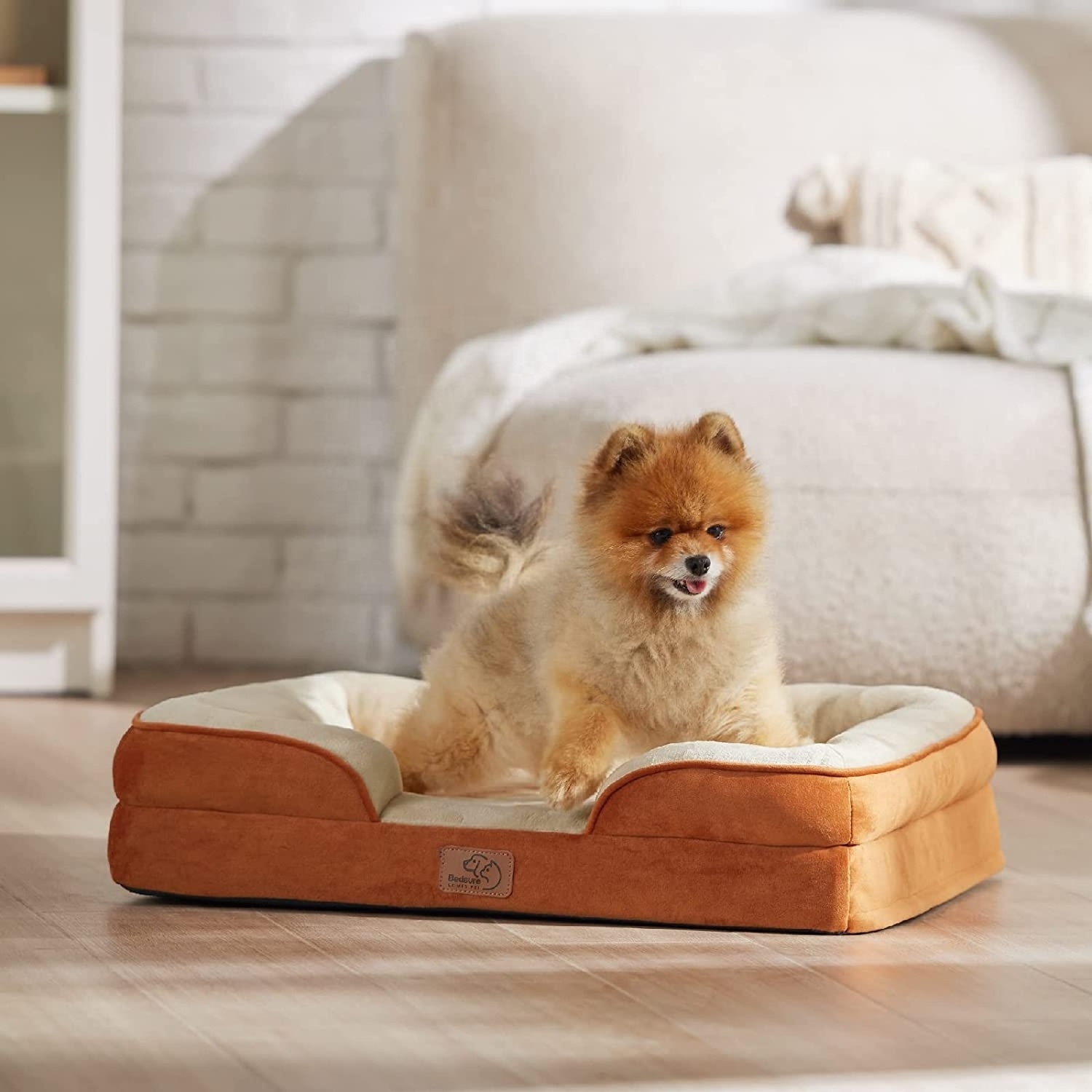 Pet sofa mattress removable and washable waterproof medium and large dog customization memory foam dog bed