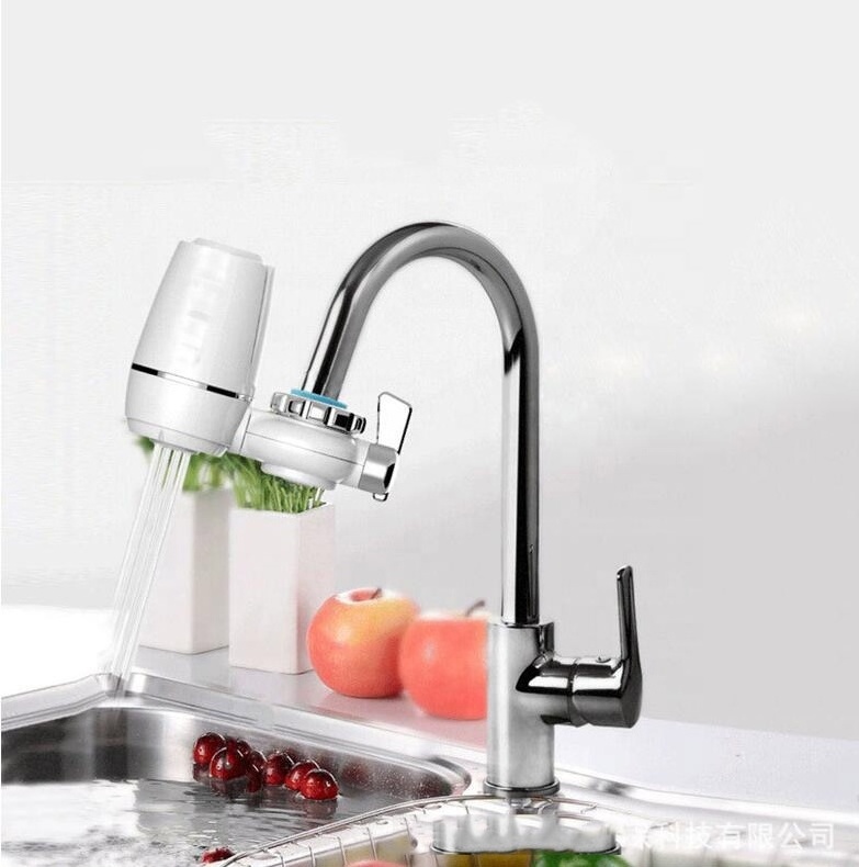 Easy Install Purifier Home Kitchen Faucet Mounted Activated Carbon Filter Filtro De Agua Tap Water Filter