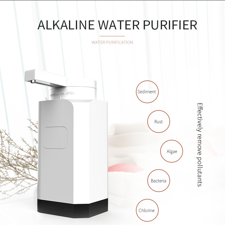 Faucet mounted Direct Drinking kitchen Counter top UF membrane filtration system desk top water filter purifier