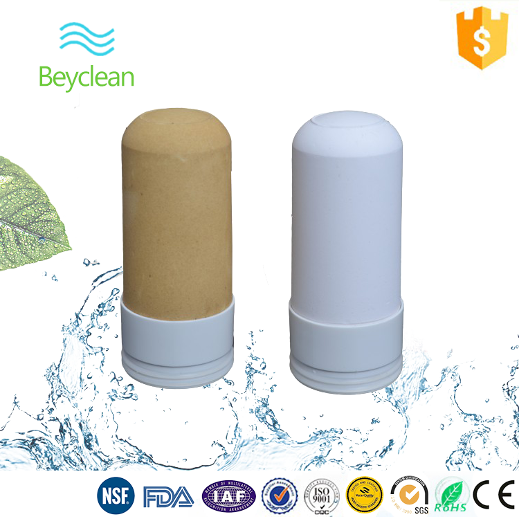 Beyclean Kitchen Tap Reusable Coconut Fiber Ceramic Water Filter Cartridge for Kitchen Faucet