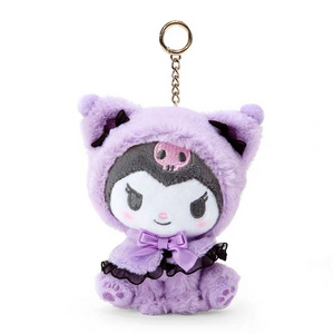 Wholesale bulk cute sanrio keychain 10cm 25cm plush sanrio no moq custom keychain