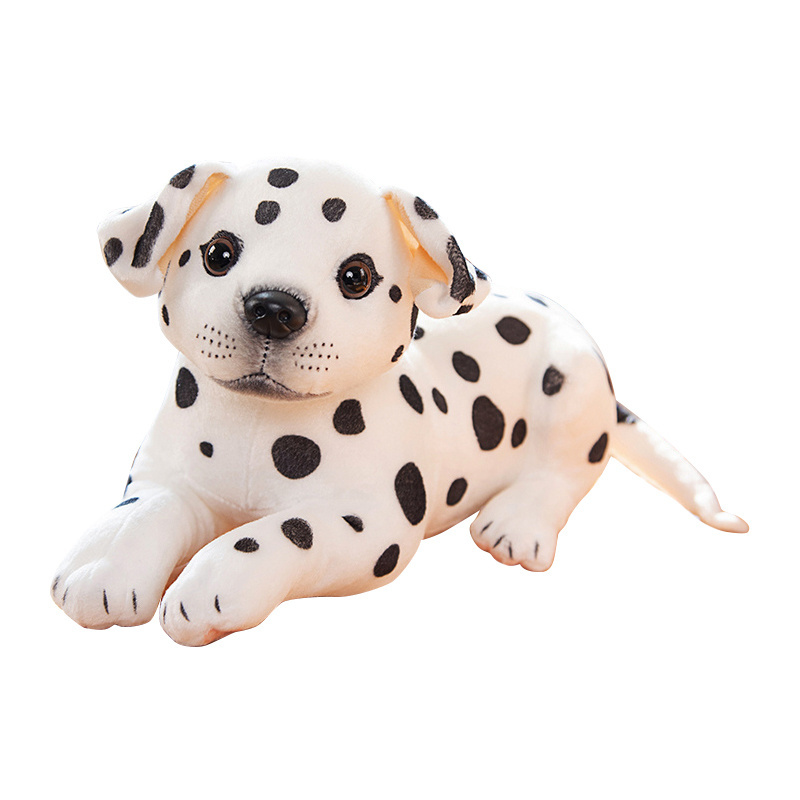 Wholesale 32cm Simulation Dog Plush Toy Stuffed Bulldog Husky Dalmatian Akita Beagles Lifelike Chihuahua Puppy