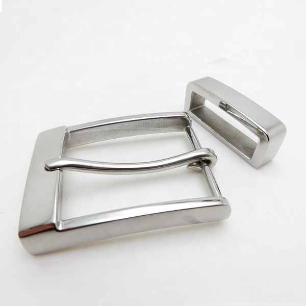 New fashion high quality belt buckle stainless steel customized stainless steel belt buckles for leather