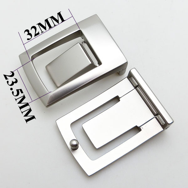 Hollow Out Hand-craft Accessory Formal Lighter Buckle 30mm Zinc Alloy Belt Buckle For Genuine Leather Belt