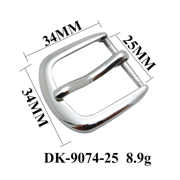 Women Belts Leather Luxury Garment Accessories Square Small Pin Buckles Light Buckle D Shape Zinc Alloy Belt Buckles