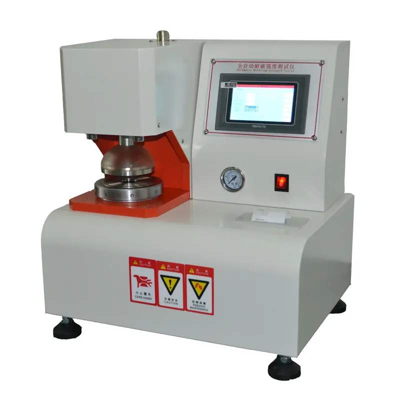 Paper Bursting Strength Testing Machine Mullen Paper Bursting Strength Tester for Cardboard Carton Box Bursting Tester Price