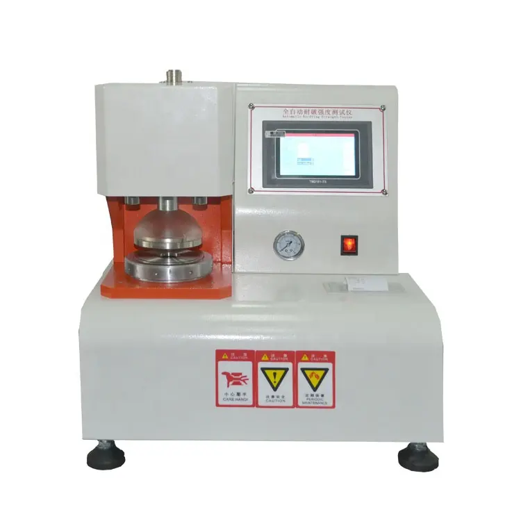 Paper Bursting Strength Testing Machine Mullen Paper Bursting Strength Tester for Cardboard Carton Box Bursting Tester Price