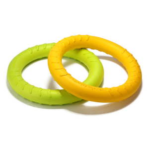 EVA Pet Dog Toys Ring Water Floating Outdoor Fitness Flying Discs Interactive Training Ring For Dogs