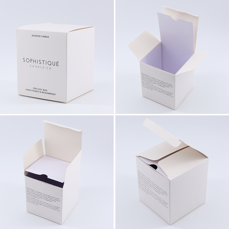 Customized Free Sample High Quality Recycled cardboard Gift Packaging Boxes Luxury skincare jar paper boxes for candle