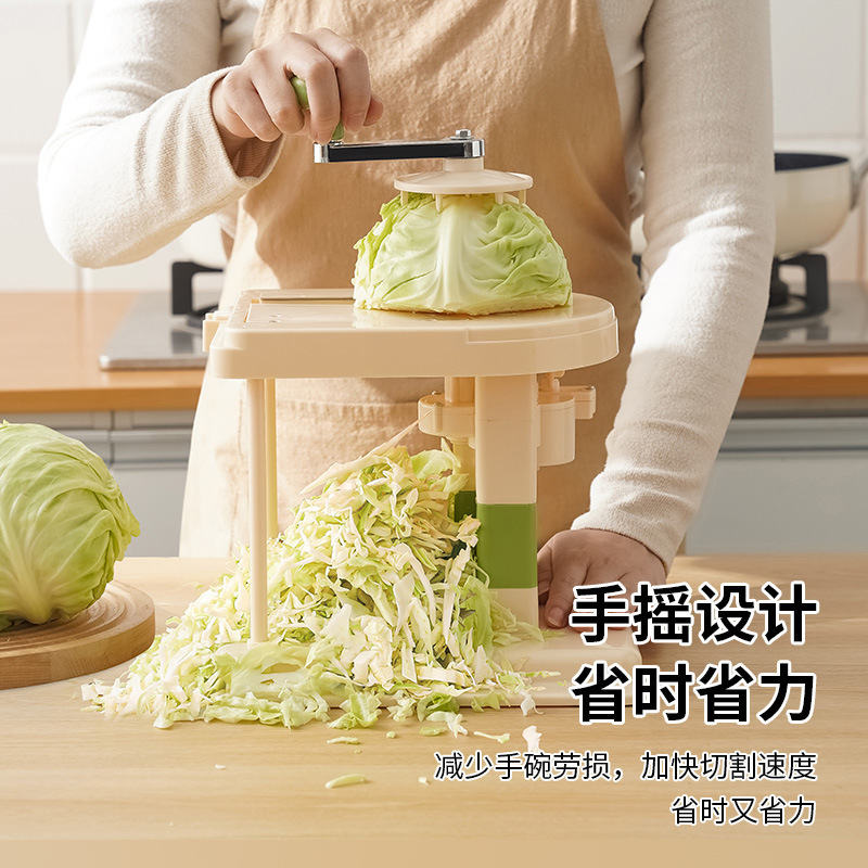 multi-function vegetable chopper Japanese cabbage chipping machine Russian popular kitchen hand-operated shredder/slicer