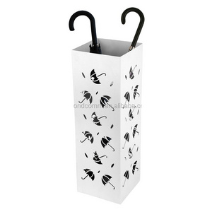 Hot Sells American Style Wrought Iron Umbrella Storage Bucket Umbrella Stand