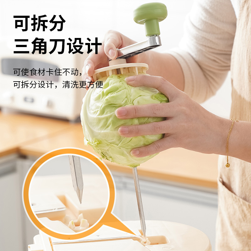 multi-function vegetable chopper Japanese cabbage chipping machine Russian popular kitchen hand-operated shredder/slicer