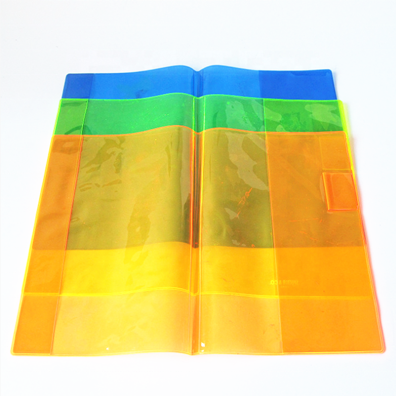 Clear Translucent Plastic Matt Surface PVC Book Jacket POLY BOOK Cover