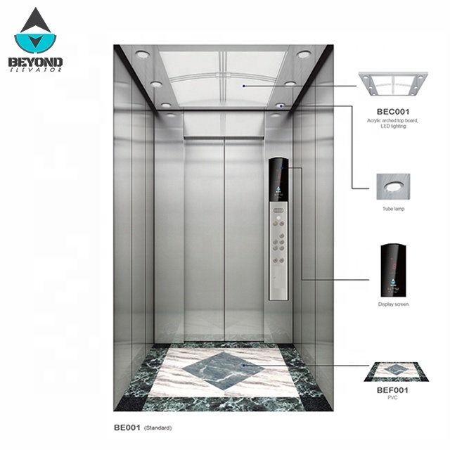 2024 Passenger elevator 8 persons 630 kg apartment lift /commercial building factory price customized design BEYOND ELEVATOR