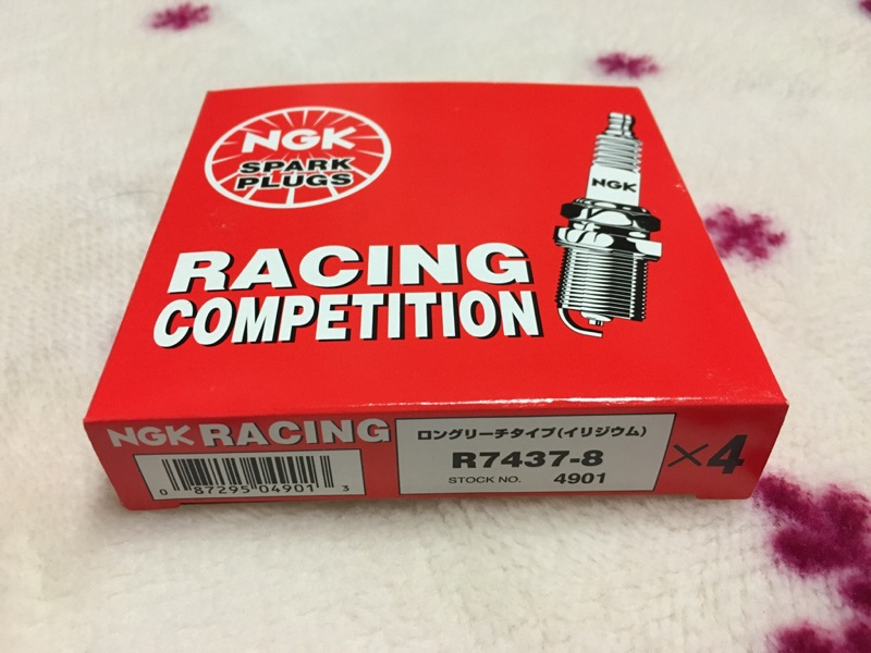 Orginal Genuine NGK Racing Performance Spark Plug 4901 R7437-8 Made in Japan No Cheap Fake Ugrades on tuned 2.0T  EA888.3 Engine