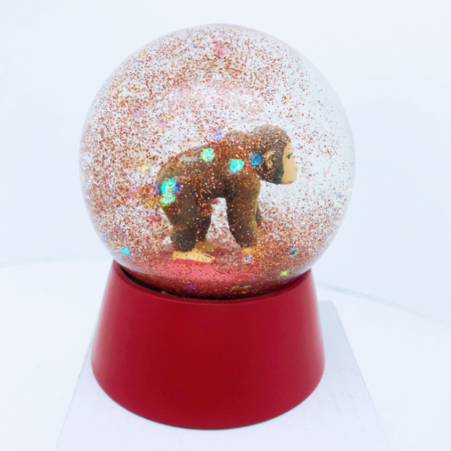 Souvenir Panda Polyresin Snow Globe Crystal Glass Ball Decoration