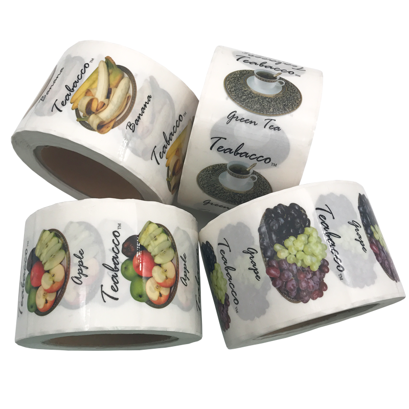 Custom Printing Waterproof Laminated Frozen Food Packaging Ice Cream Sticker Label for Plastic Containers