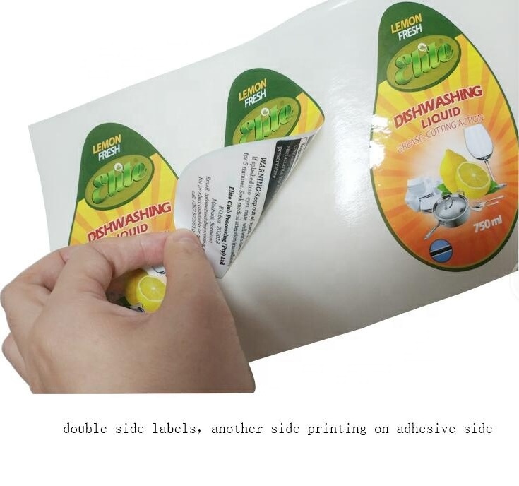 Double Sided Roll Sticker Printing,High Quality Adhesive Vinyl  Sticker