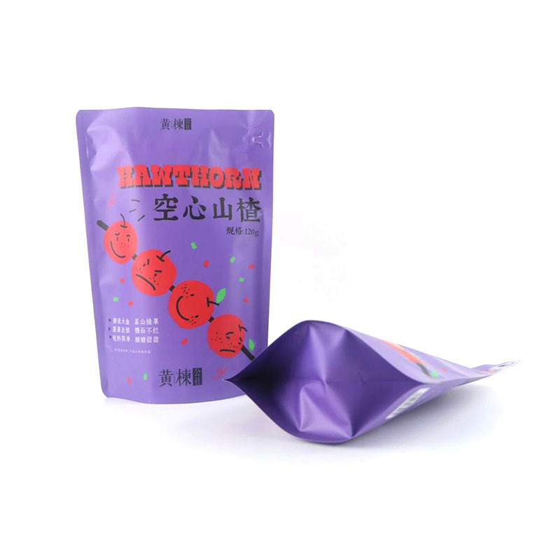 No MOQ Custom printed matte stand up pouch aluminum foil mylar bag tea food packaging plastic bags with ziplock