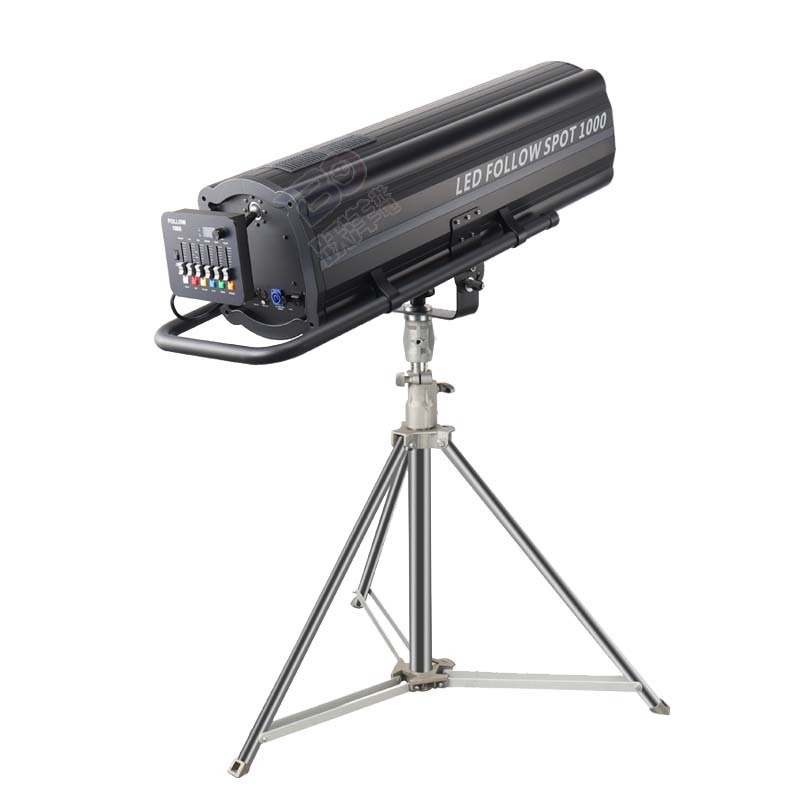 RGBWA 3200K 5600K 8500K DMX LED 1000W Stage Follow Spot Light