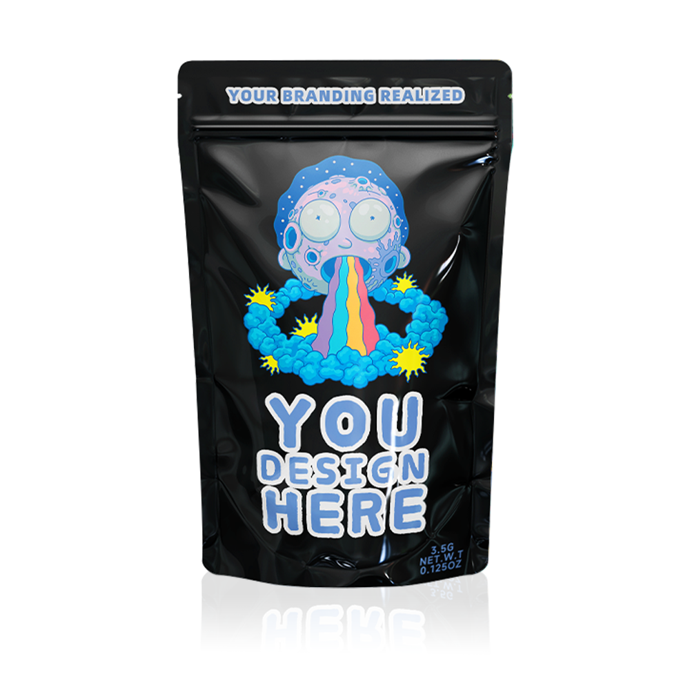 Custom Design foil stand up pouch bag with zipper for food mylar bags wholesale custom