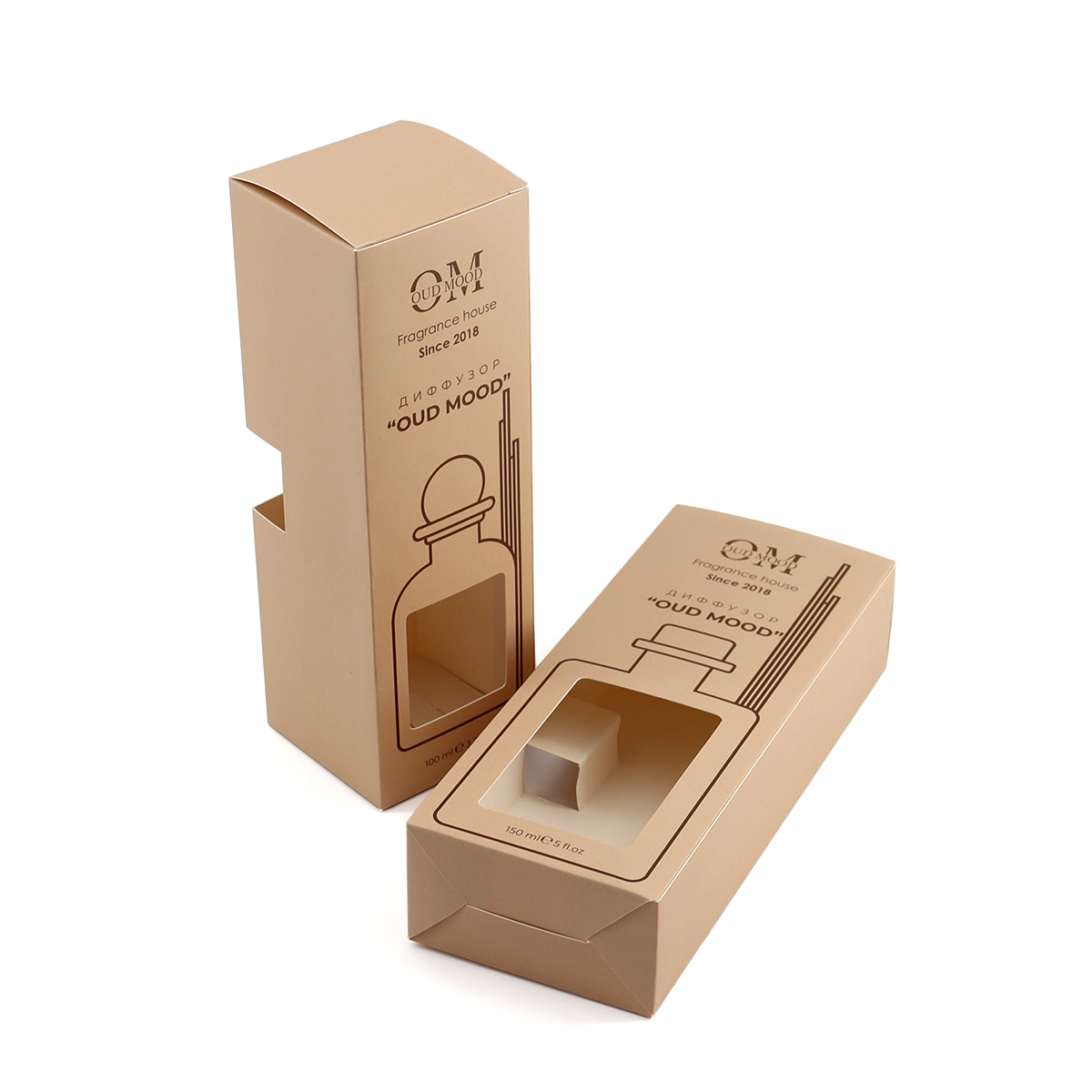 Custom Folding Cartons paper box reed diffuser packaging Air Freshener Customized Diffuser box packaging