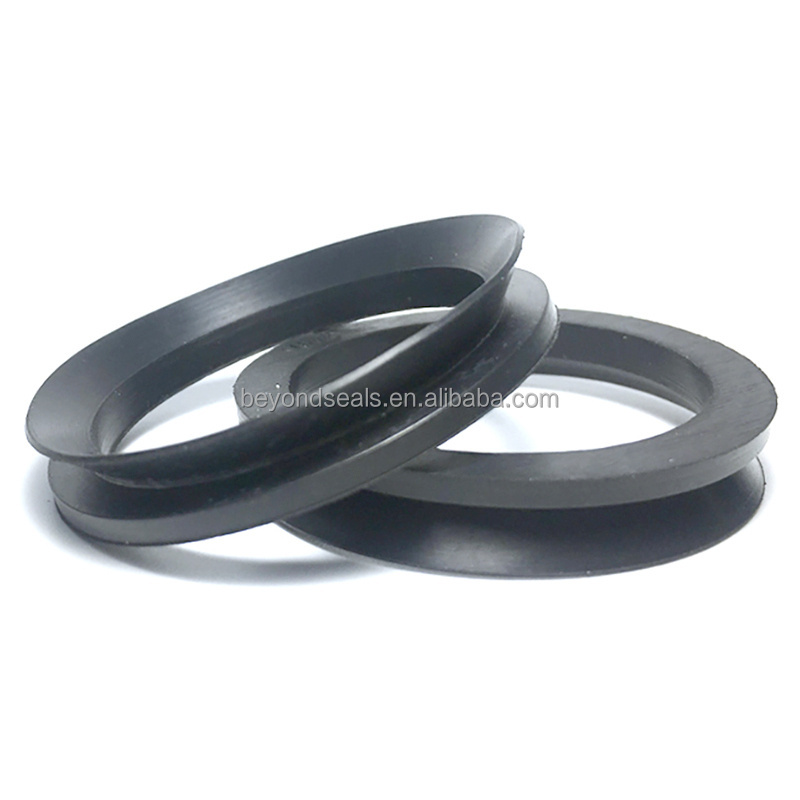 Customized V Shape Rings Shaft-Mounted Rotary Seals Rubber V Ring Seals