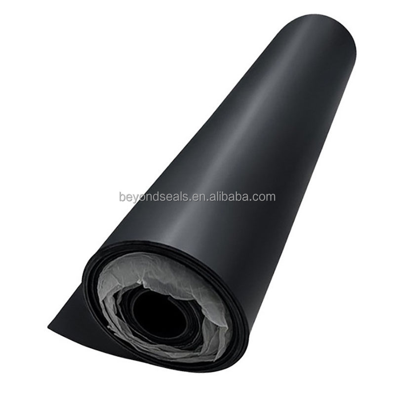 Customized Half Adhesive Back Sheets Butyl Rubber Sheet