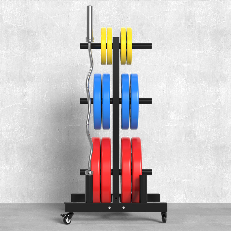 Best-Selling Barbell Plate Storage Rack Barbell Bar Storage Rack Austrian Bench Press Arm Muscle Training Removable Rack