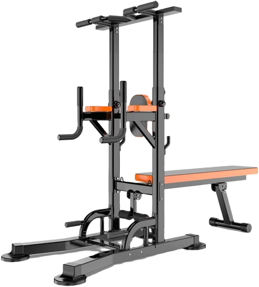 Wholesale Horizontal Bar Power rack with Weight Bench Dip Station Tower Single Parallel Bar Fitness Equipment Pull Up Bar