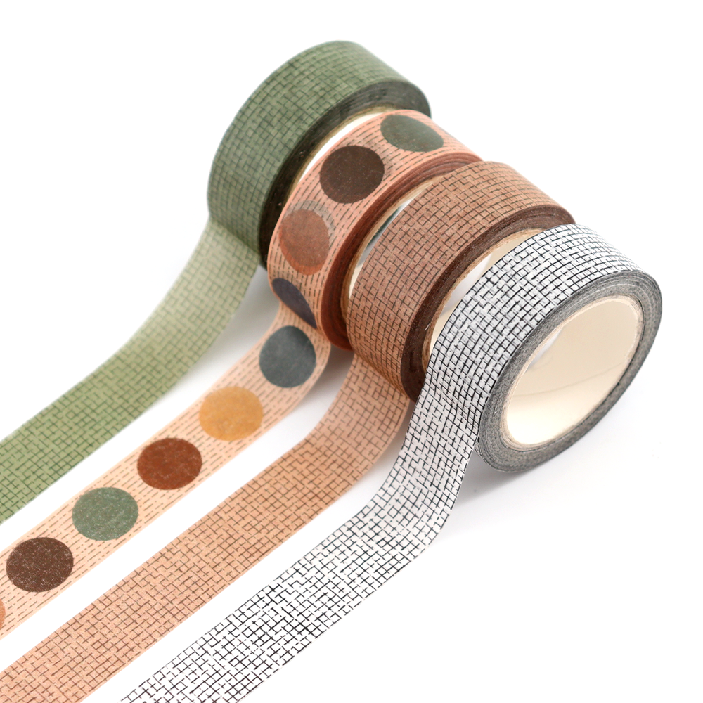 No Moq Custom Stastionery Washi Tape Set For Notebook Wholesale Washi Sticker Paper In Bulk