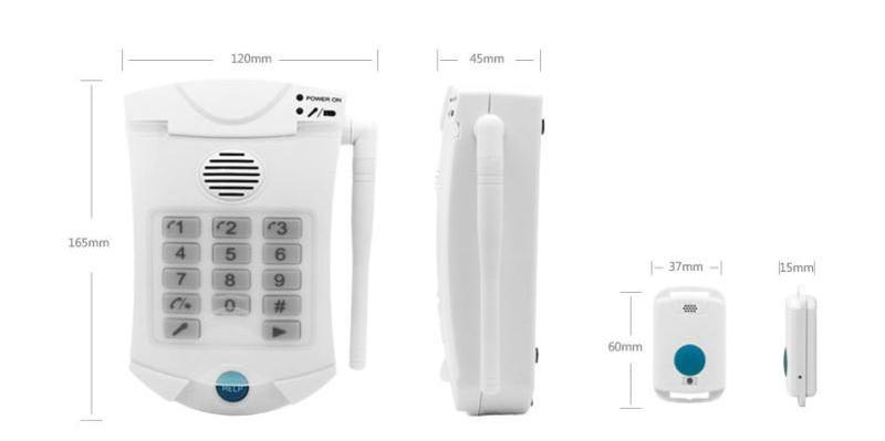 telphone 433mhz House Life Alert Emergency help alarm sos button elderly patients people sos button call Button safe alarm