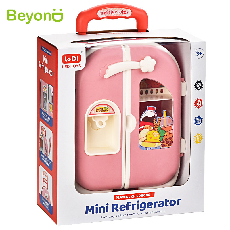 kitchen toy mini food home refrigerator toys plastic toy refrigerator  for kids