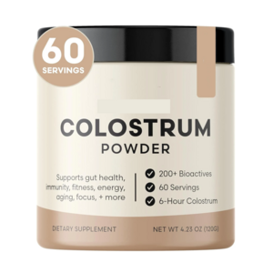 Private Label Herbal Supplements Gut Health Supplement Colostrum Powder for Immune Support and Muscle Recovery