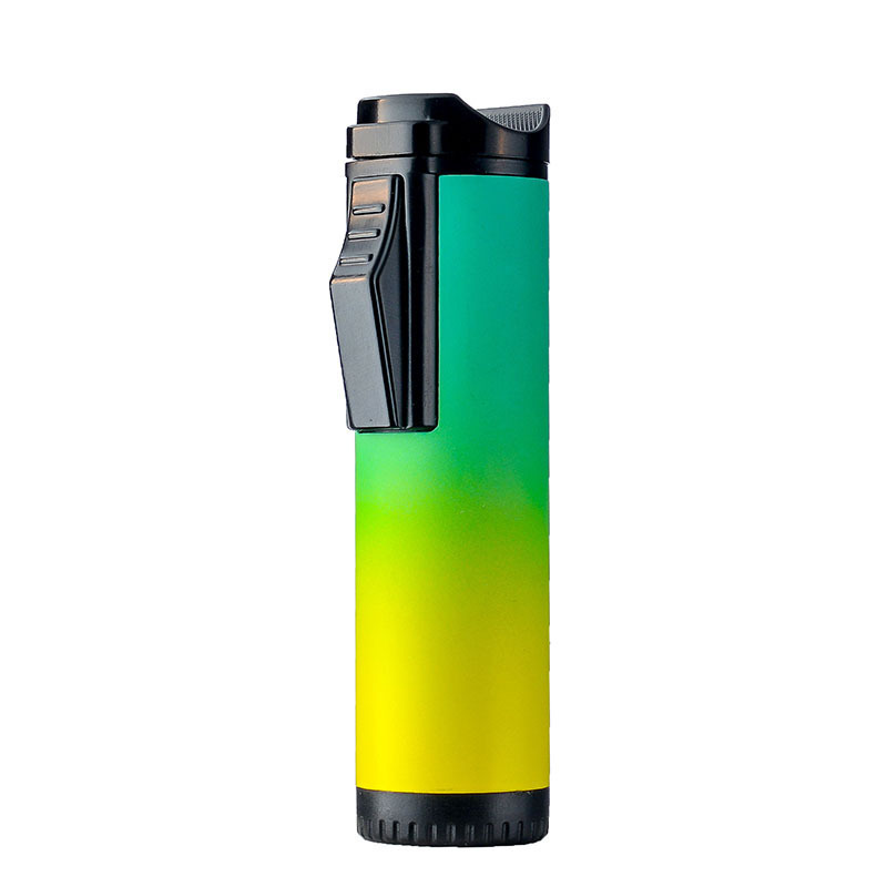 Cigarette Windproof Torch Lighter Feuerzeug Smoking Lighter Jet Flame Cigarette Gas Torch Lighter