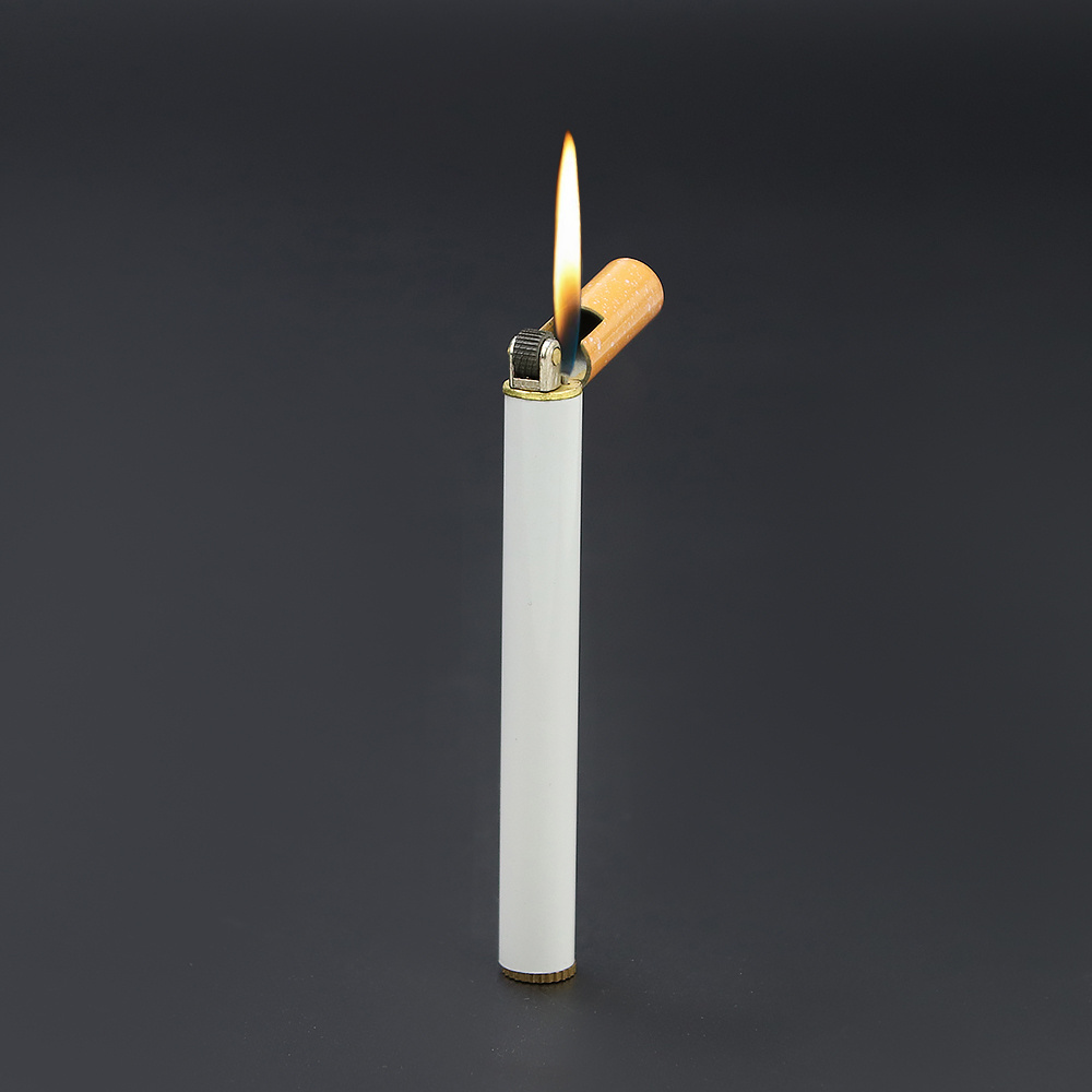 Creative Wholesale Mini Metal Lighters Custom Candle  Windproof Novel Torch Cigar Lighters & Smoking Accessories