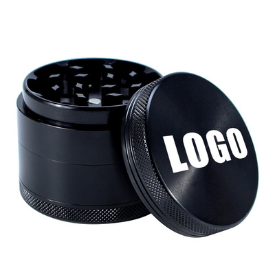 40mm 50mm 55mm 63mm Tobacco Crusher Herb Grinder Wholesale Custom Logo Printing 3 Inch Magnetic Zinc Alloy Manual Herb Grinder