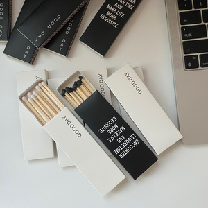 Hot Selling Cheap Black Colorful Safety Outdoor Personalised Matches With Logo