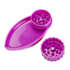 Wholesale Herb Portable Grinder 3 inch  Custom Plastic Smoking Accessories Cute Tobacco Spice Crusher Grinder