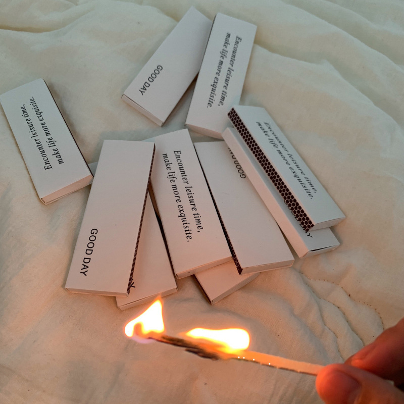 Hot Selling Cheap Black Colorful Safety Outdoor Personalised Matches With Logo