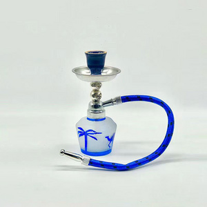 Mini Smoking Hookah Shisha Manufacture Chicha Small Size Hookah Shisha Glass Hookah