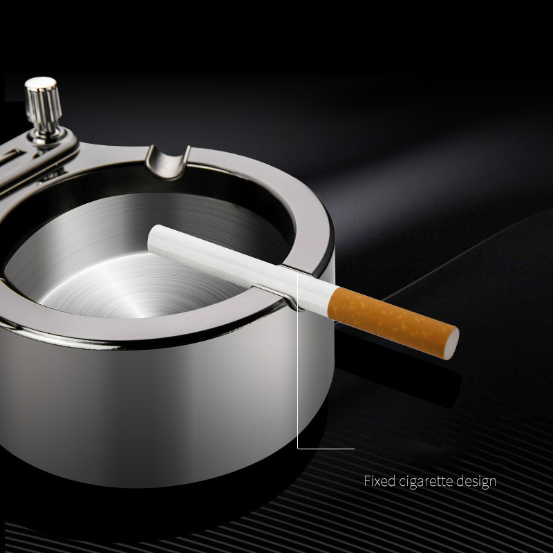 Portable Cigar Ashtray Wholesale Great Kerosene Refillable Lighter Outdoor Car Custom Cigar Ashtray