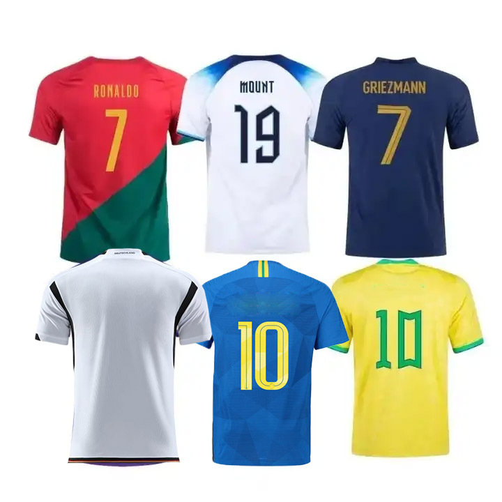 Breathable And Dry Sublimation Soccer Uniform Jerseys For Football Soccer Uniform Football Ronaldo Jersey