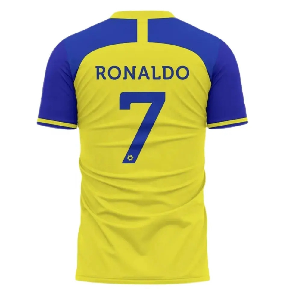 Breathable And Dry Sublimation Soccer Uniform Jerseys For Football Soccer Uniform Football Ronaldo Jersey