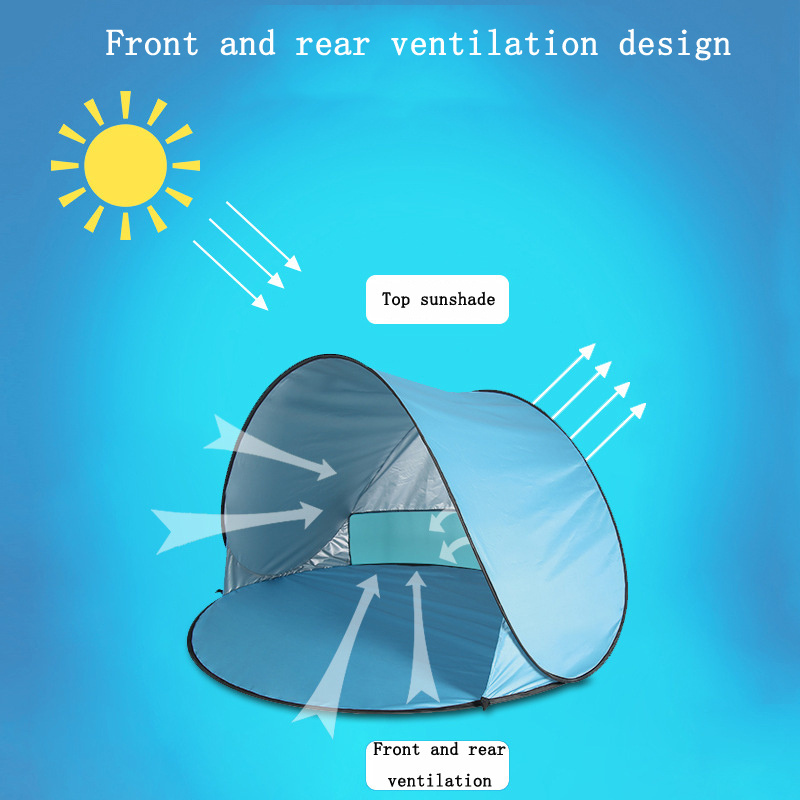 Anti-UV Instant Portable Umbrella Baby Sun Shelter Canopy Cabana Pop Up Outdoor Camping Beach Shade Tents