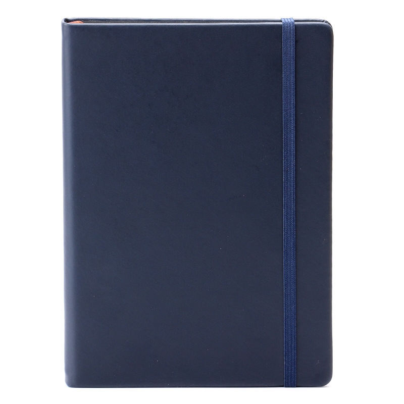 Promotional Custom Soft PU Leather Cover Business Paper Notebook for School Office Writing Supply Elegant Travel Diary Book