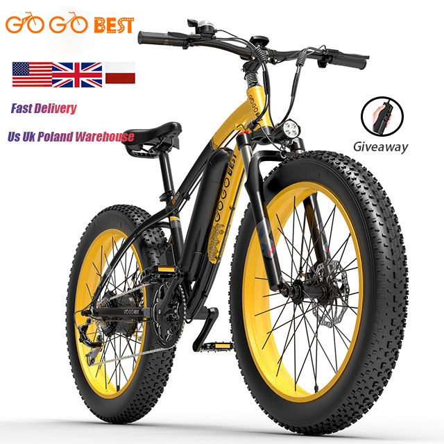 Full Suspension 48v 5000w High Speed Motor Ebike 26 inch Fat Tire Off Road Electric Bicycle E Bike Gogobest GF600