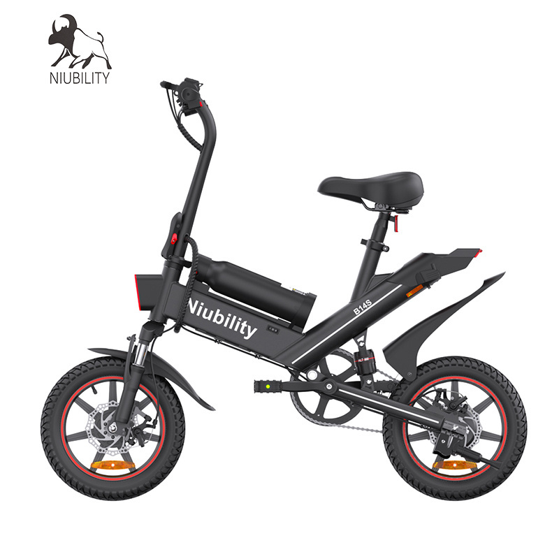 EU warehouse 14 inch Bicicleta Electrica Niubility B14S E Bicycle 48V 400W Motor 32km/h 80km Range Electric City Bike